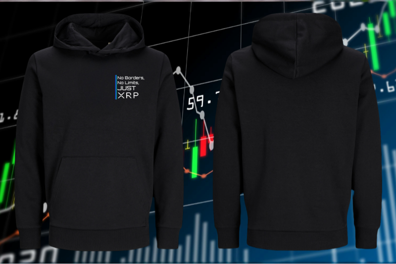 J&J No Borders XRP Hoodie
