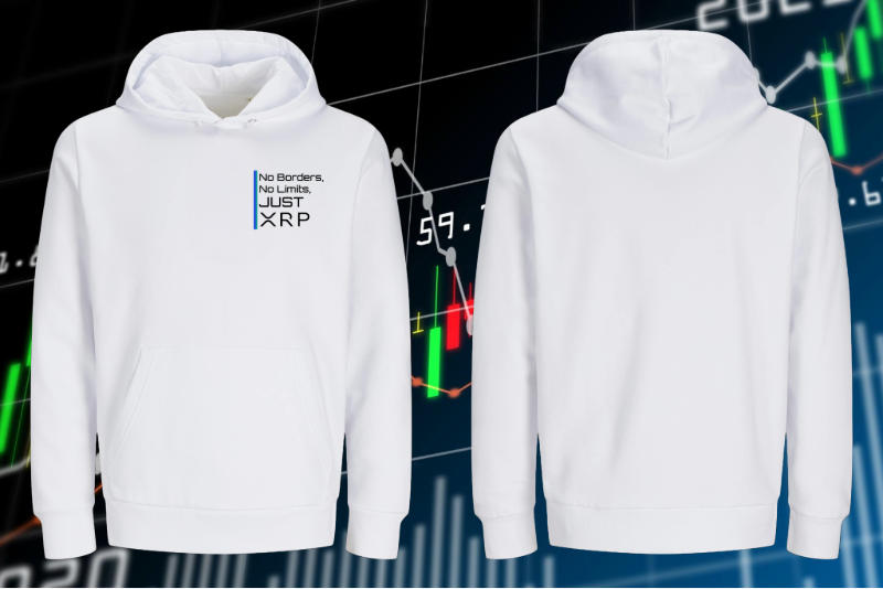 J&J No Borders XRP Hoodie