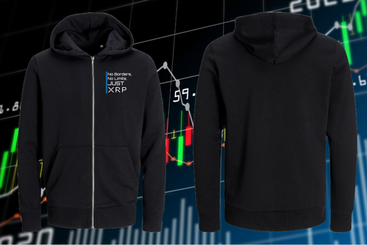 J&J No Borders XRP Zip Hoodie
