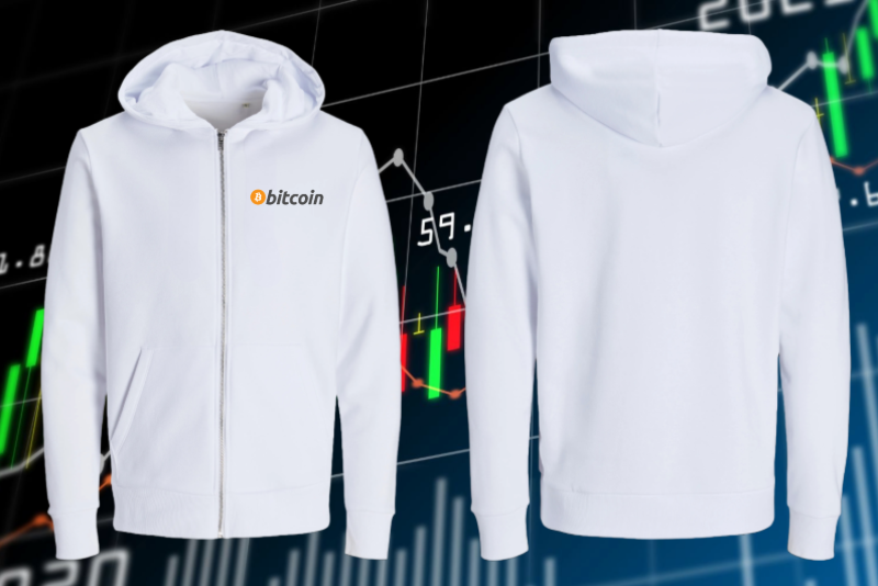 J&J Bitcoin Zip Hoodie 2
