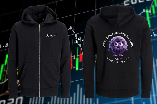 Fruit XRP Kryptopallero Zip Hoodie