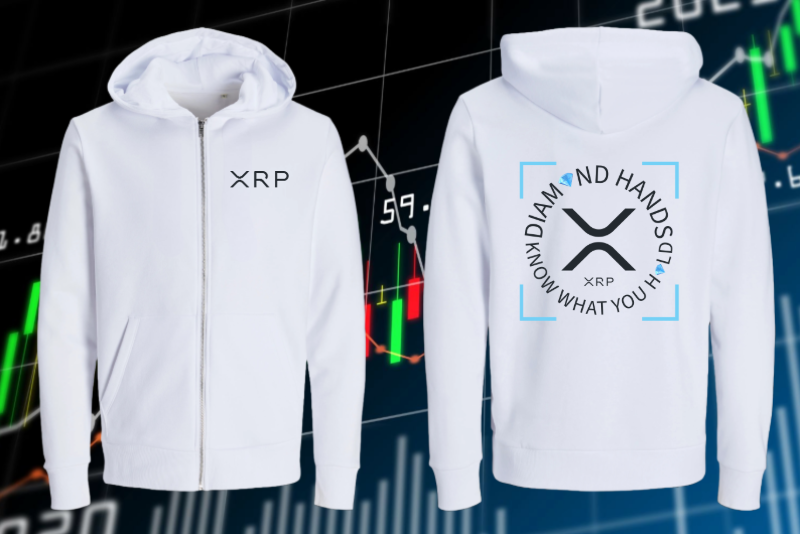 J&J XRP Zip Hoodie 2